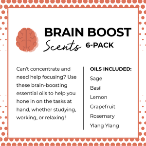 Brain Boost Scents 6-Pack