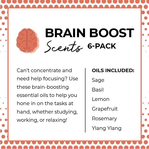 Brain Boost Scents 6-Pack